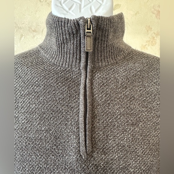 Dockers Other - Dockers classic sweater pullover with quarter zipper and long sleeves. Size L.